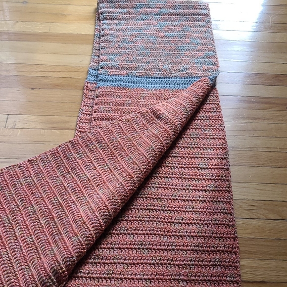 Vintage knit scarf - Picture 3 of 7